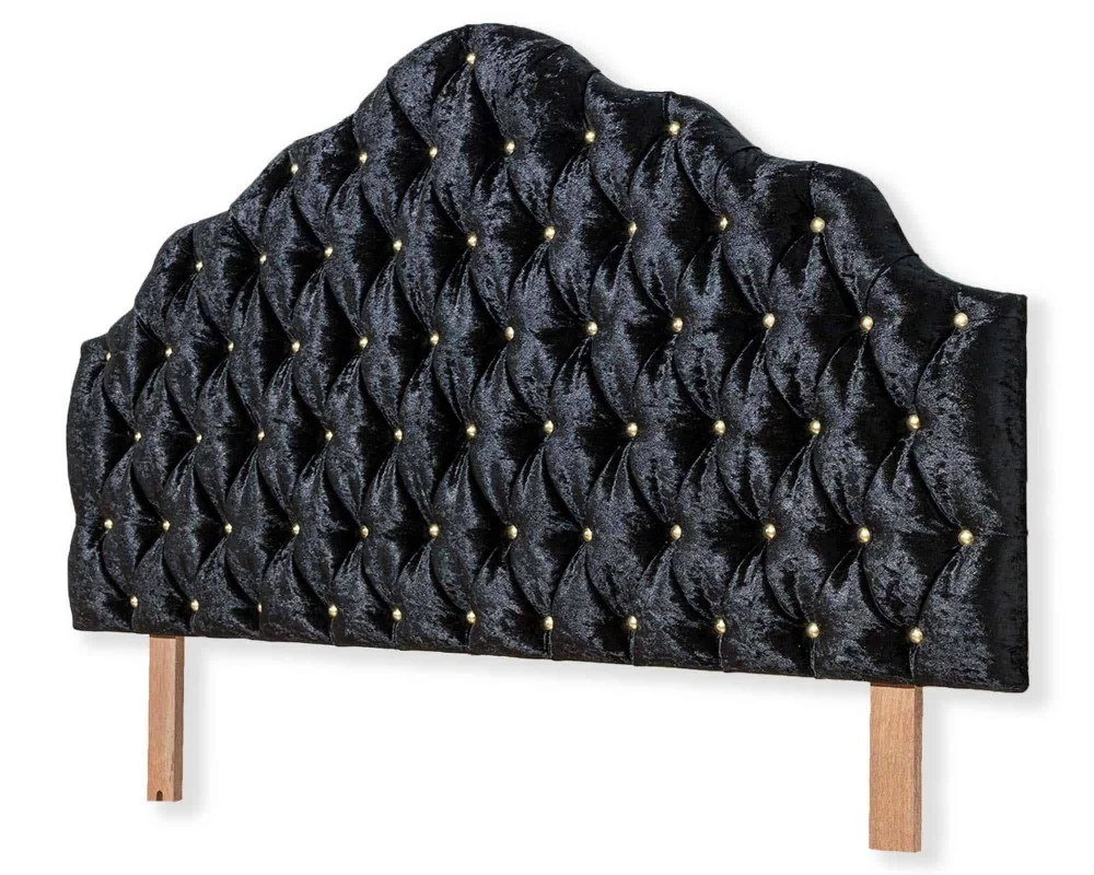 Product photograph of Moulin Headboard In Mirazzi Velvet from Aspire Furniture LTD