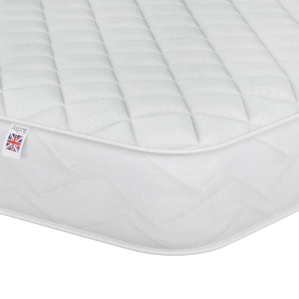 Aspire UK Made Sprung Bonnell Value Mattress