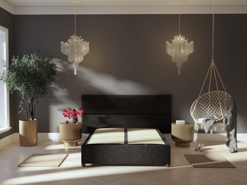 Laurence Llewelyn-Bowen 45cm x 210cm Large Upholstered Headboard wall panel