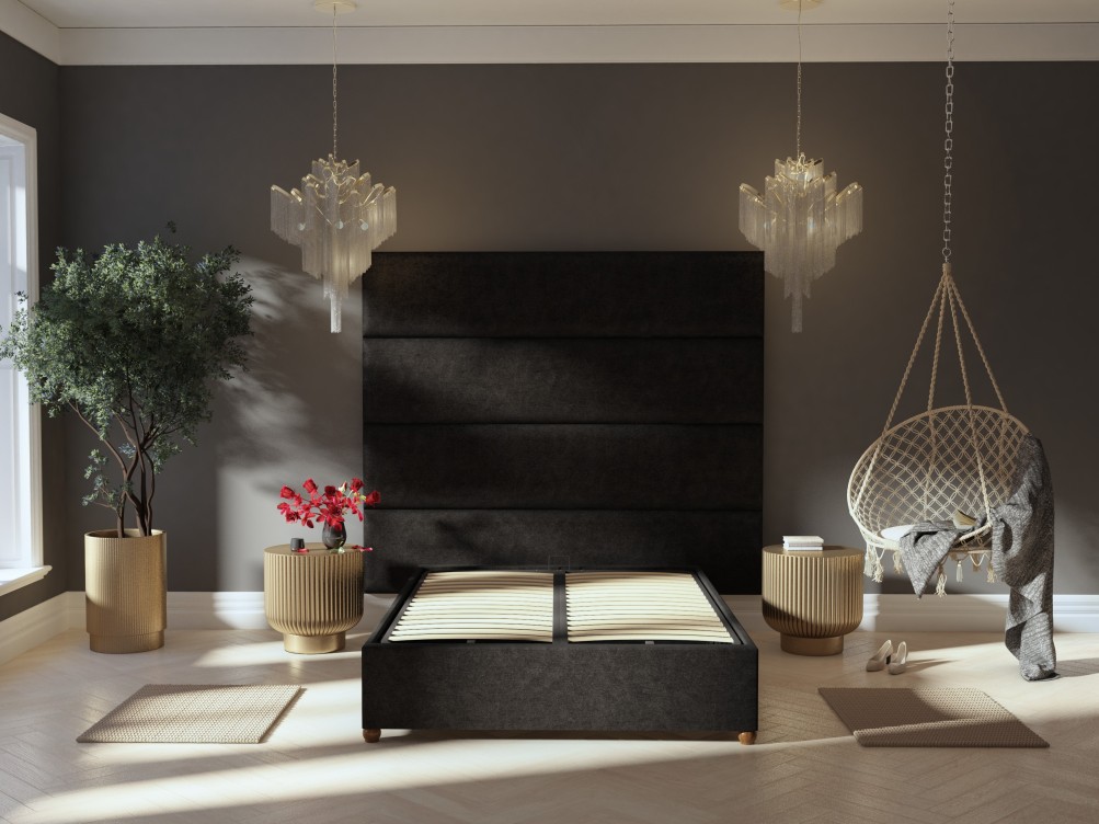 Laurence Llewelyn-Bowen 45cm x 210cm Large Upholstered Headboard wall panel