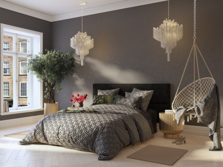 Laurence Llewelyn-Bowen 45cm x 210cm Large Upholstered Headboard wall panel