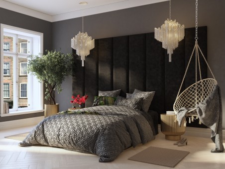 Laurence Llewelyn-Bowen 45cm x 210cm Large Upholstered Headboard wall panel