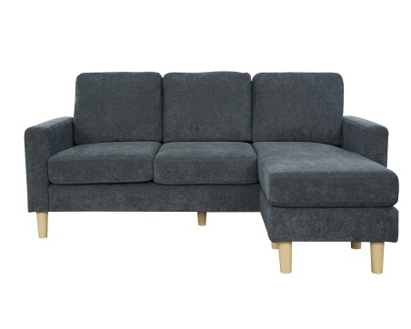 Pad Compact Corner Sofa with Reversible Chaise