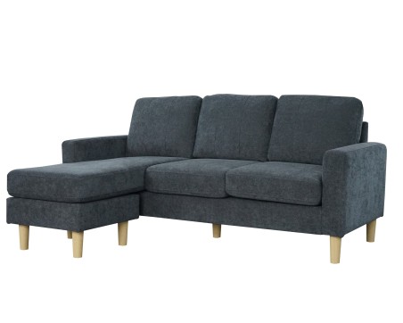 Pad Compact Corner Sofa with Reversible Chaise