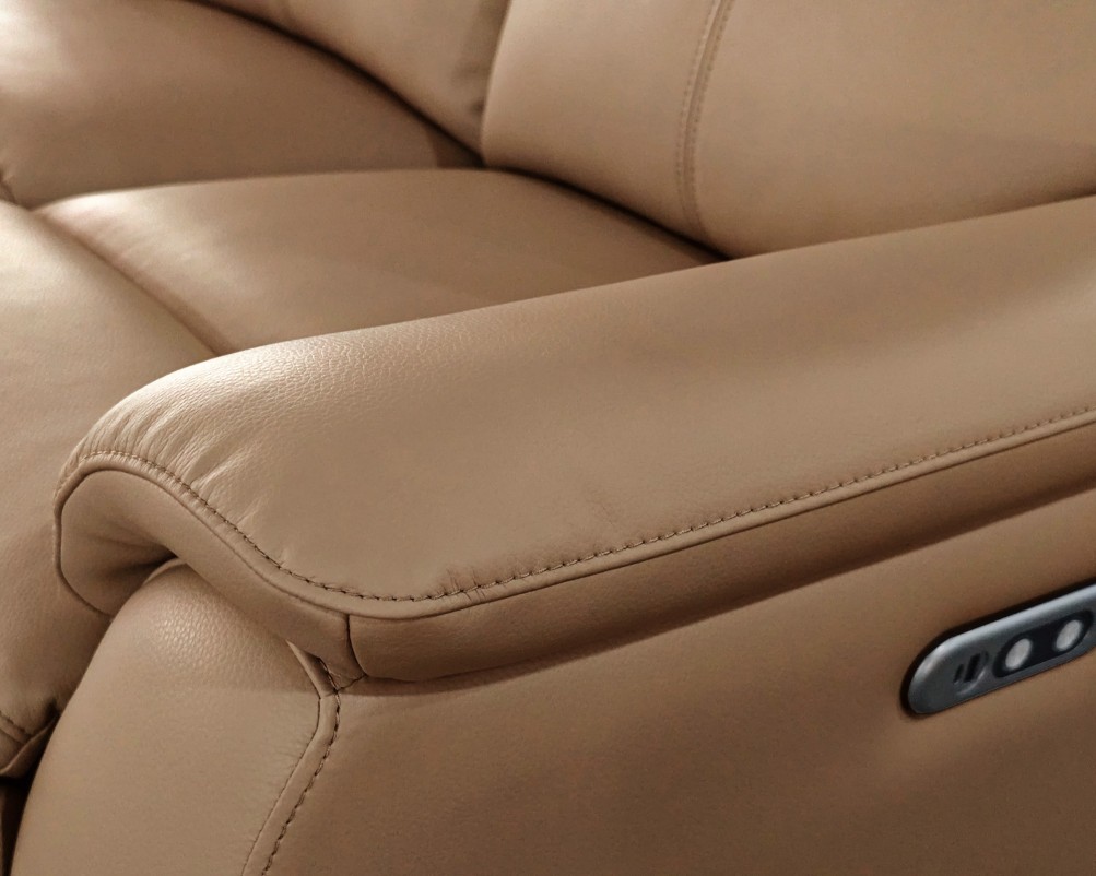 Kingsmere Power Reclining Real Leather Sofa Collection