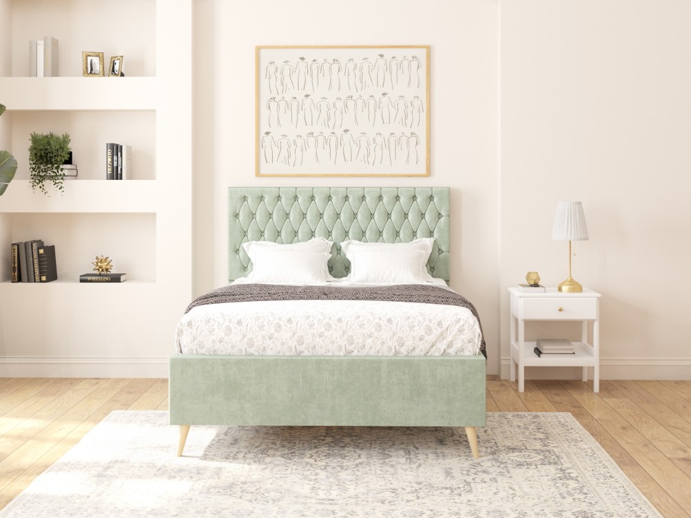 Monroe Divan Style Contemporary Bed Frame