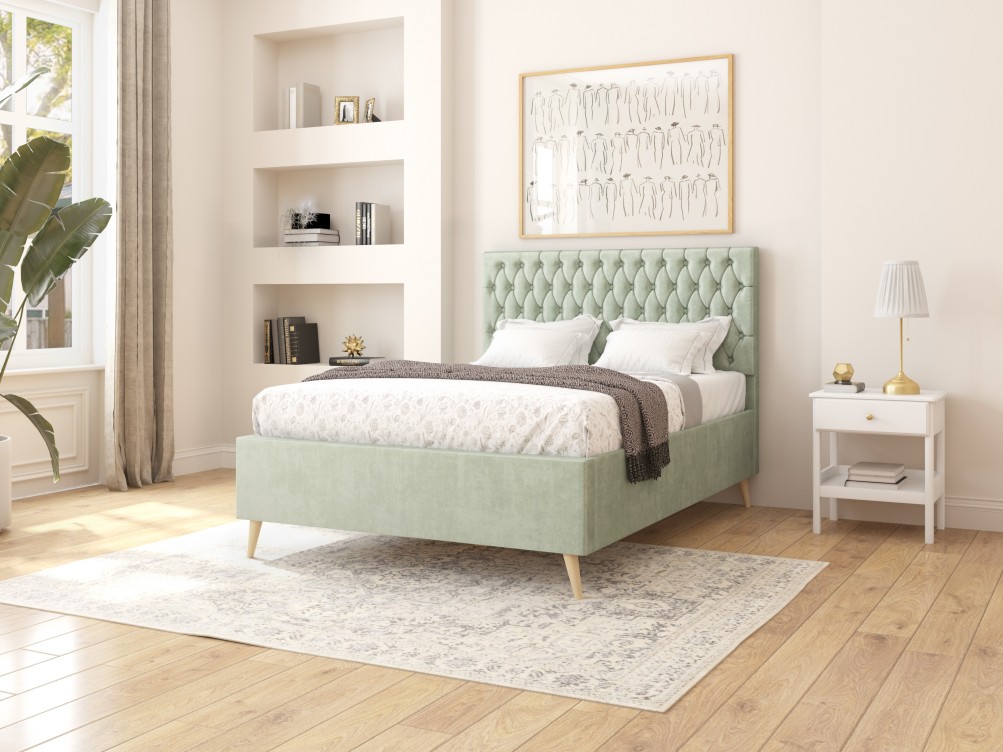 Monroe Divan Style Contemporary Bed Frame