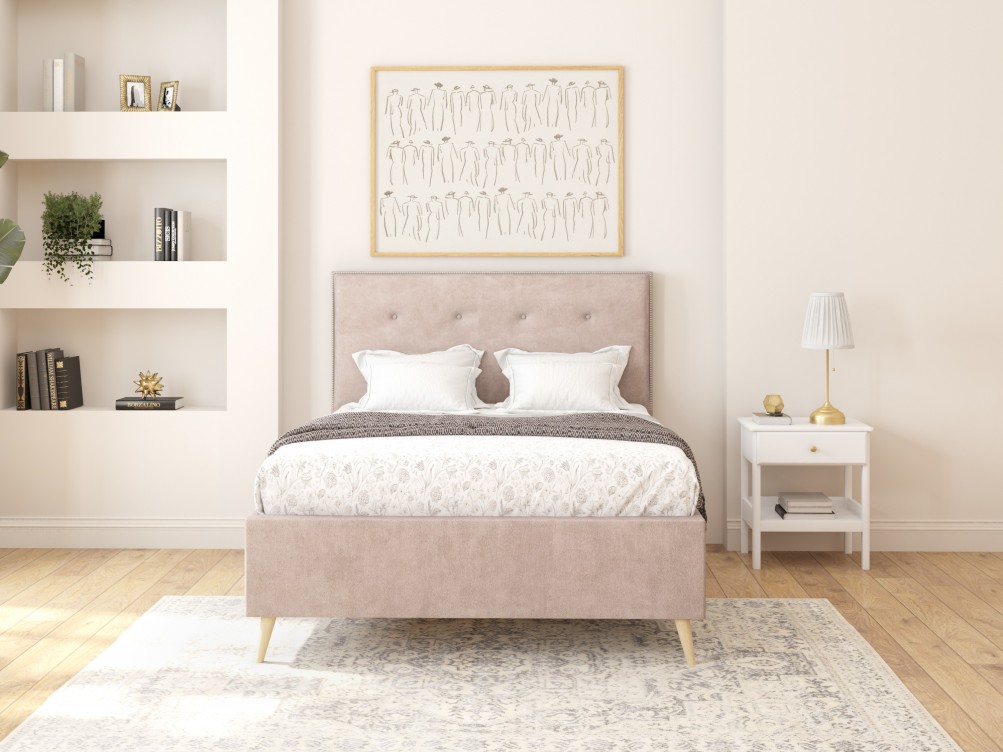 Presley Divan Style Contemporary Bed Frame