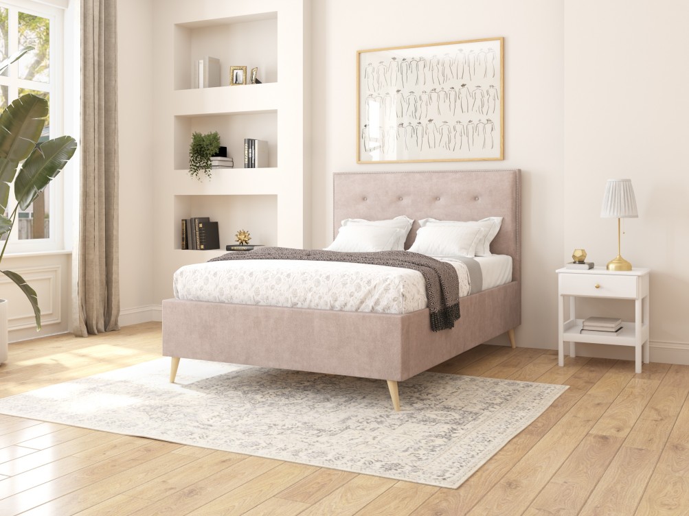 Presley Divan Style Contemporary Bed Frame