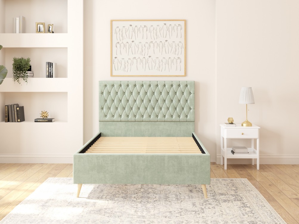 Monroe Divan Style Contemporary Bed Frame