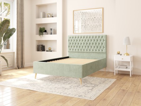 Monroe Divan Style Contemporary Bed Frame