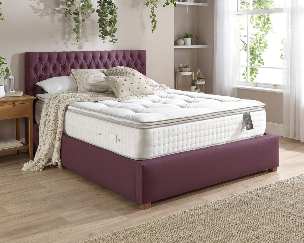 Aspire 5000 Medium-Firm Cashmere, Pocket Wool & Silk Mattress