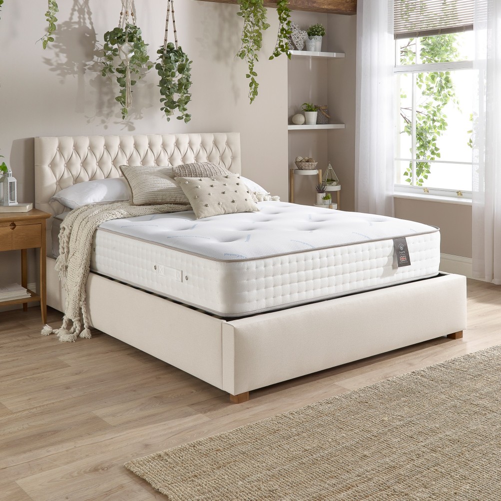 Aspire 5000 Pocket Climate Cool Wool Mattress - Dual Sided