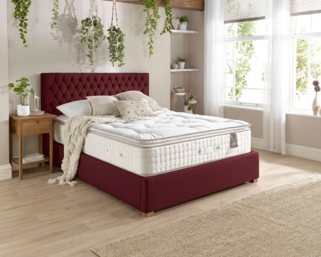 Cashmere Silk Pocket 7000 Wool Pillowtop Mattress | 6 Sizes