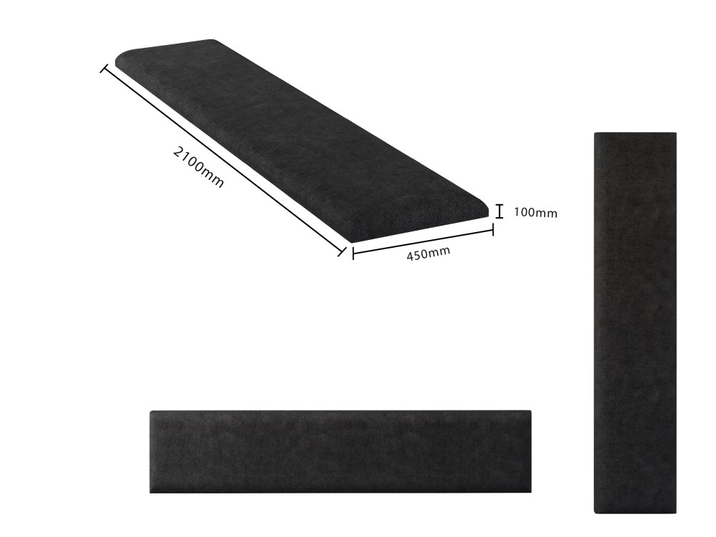Laurence Llewelyn-Bowen 45cm x 210cm Large Upholstered Headboard wall panel