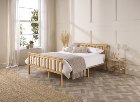 Pacific Solid Wood Bed Frame | Single to Super King | Aspire