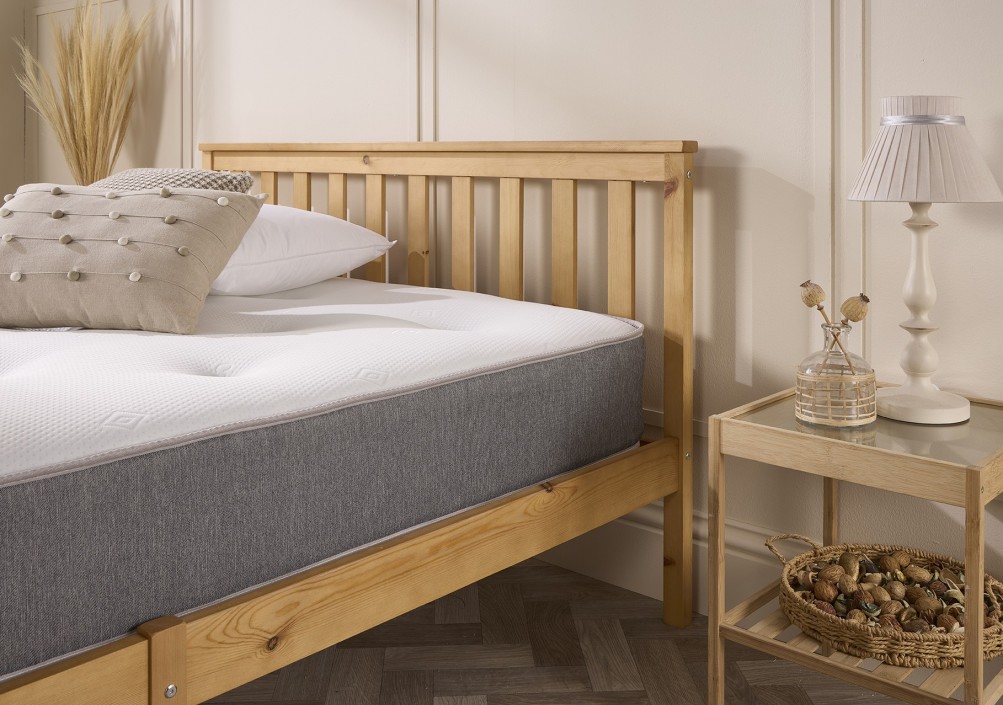 Atlantic Solid Wood Bed Frame | Single to Super King | Aspire