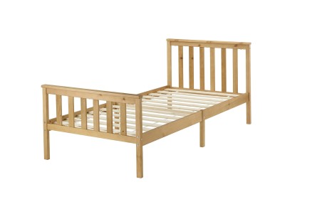 Atlantic Solid Wood Bed Frame | Single to Super King | Aspire