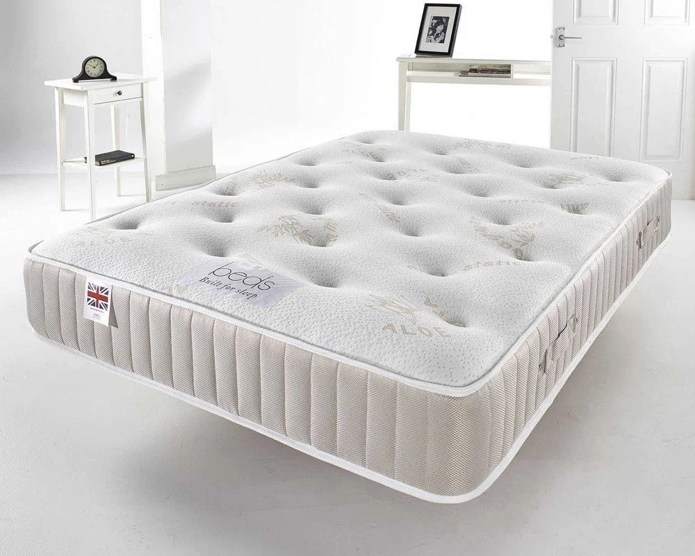 Product photograph of Supreme Pocket Mattress from Aspire Furniture LTD