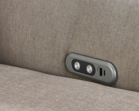 Aspire Ashford Fabric Upholstered Electric Power Recliner Sofa Collection