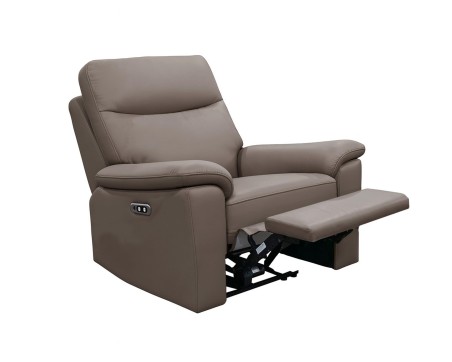 Aspire Corvan Real Leather Power Electric Recliner Collection