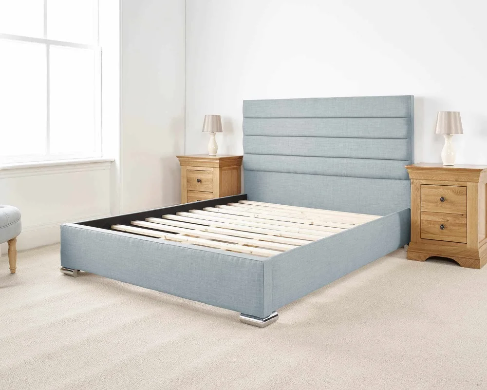 Product photograph of Eden Upholstered Bed Frame from Aspire Furniture LTD