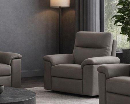 Marlowe Real Leather Power Electric Recliner Collection