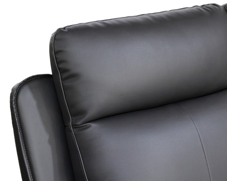 Elmhurst Real Leather Recliner Sofa Collection Power Recliner