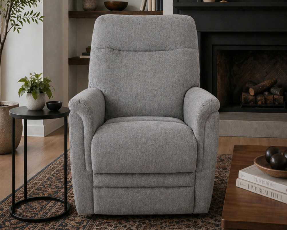 Dual Motor Rise & Recline Armchair in Leather or Fabric Upholstery