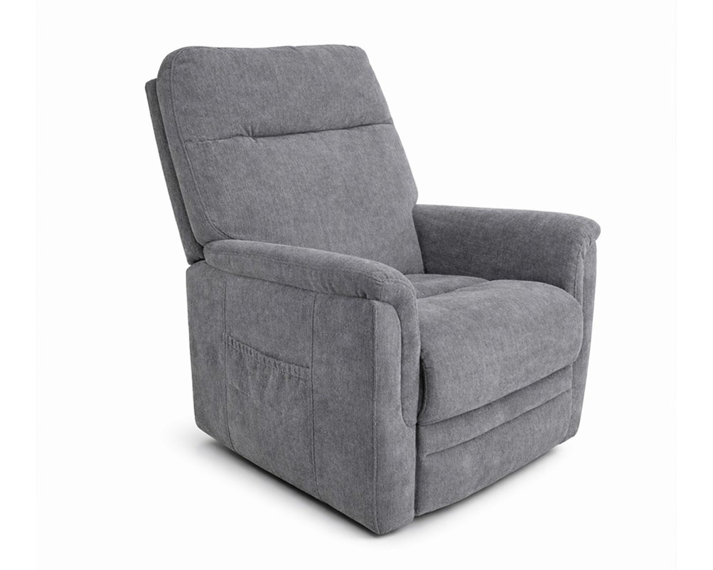 Dual Motor Rise & Recline Armchair in Leather or Fabric Upholstery