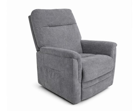 Dual Motor Rise & Recline Armchair in Leather or Fabric Upholstery