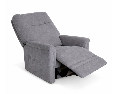 Dual Motor Rise & Recline Armchair in Leather or Fabric Upholstery