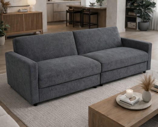 Vault 3 Seater Sofa Bed with Dual Storage