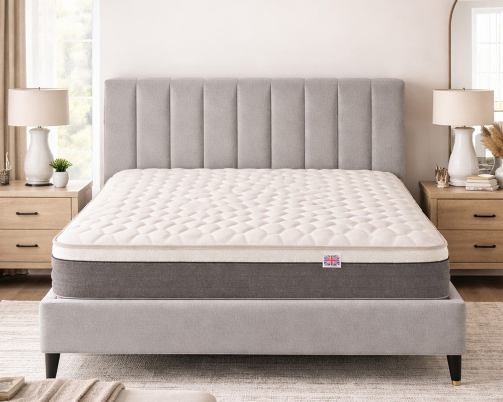 Optimum Memory Pocket Hybrid Euro-Top Mattress