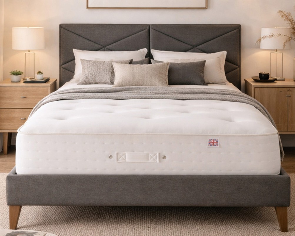 Aspire Dual Sided Cotton Supreme 1000 Pocket Mattress