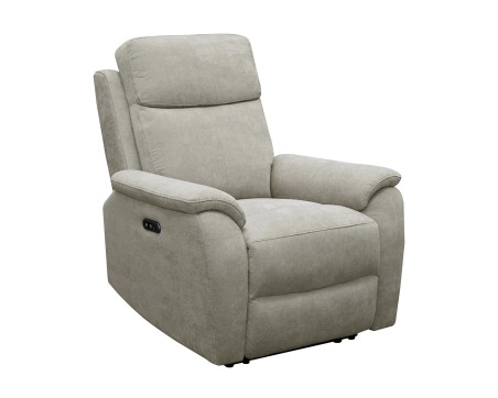 Kingsmere Power Reclining Sofa Collection in Real Leather or Chenille fabric