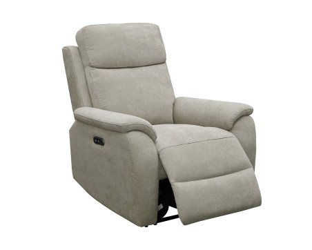 Kingsmere Power Reclining Sofa Collection in Real Leather or Chenille fabric