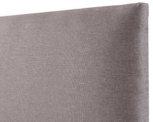 Aspire Essentials Divan Bed, Eire Linen Grey, No Drawers, Headboard, No Mattress 2