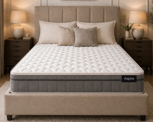 Optimum Memory Pocket Hybrid Euro-Top Mattress 2