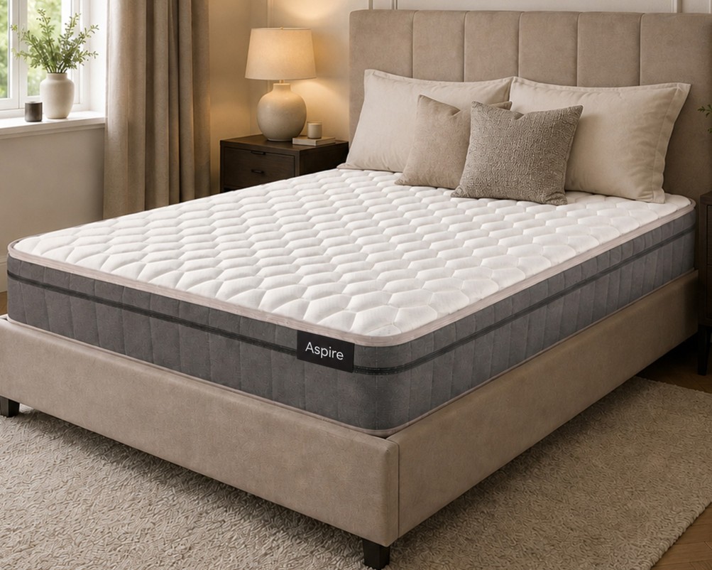 Optimum Memory Pocket Hybrid Euro-Top Mattress