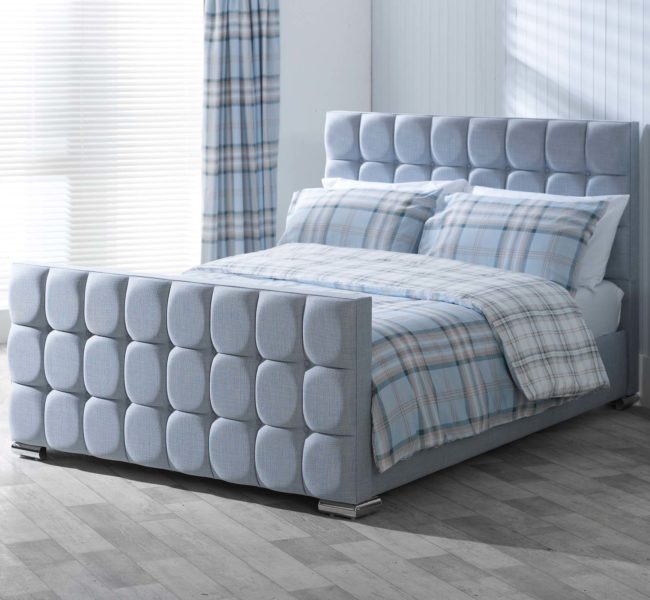 Catherine-Lansfield-Gatsby-Sky-Blue-Sleigh-Bed