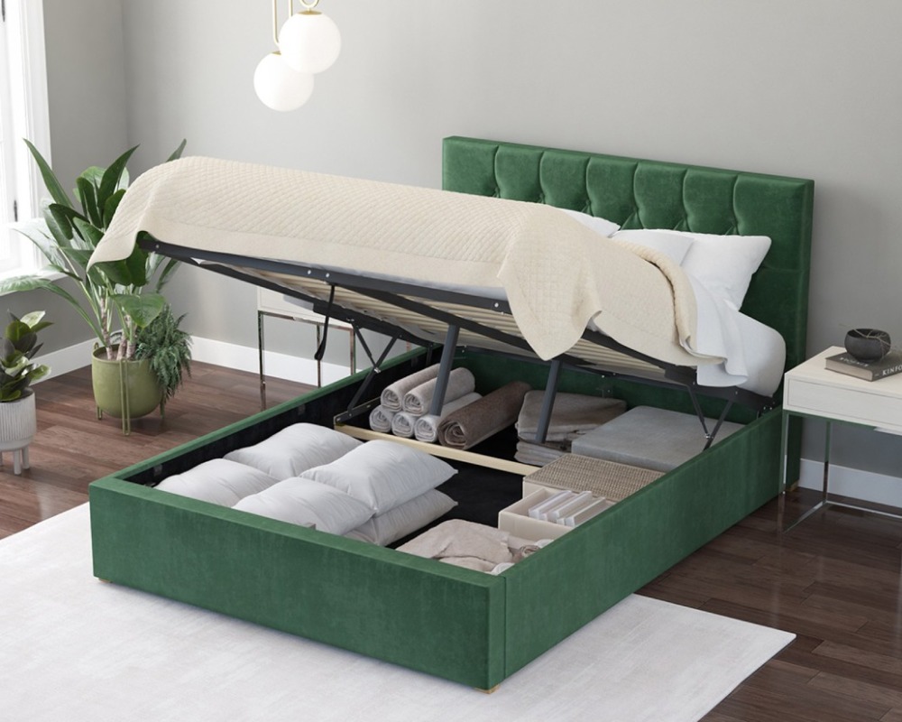 Ottoman Bed Styling Tips For A Sleek and Modern Home