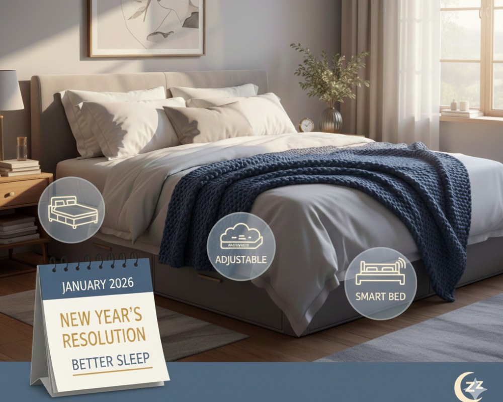 Better Sleep For A New Year Resolution: The Best Bed Types For 2026