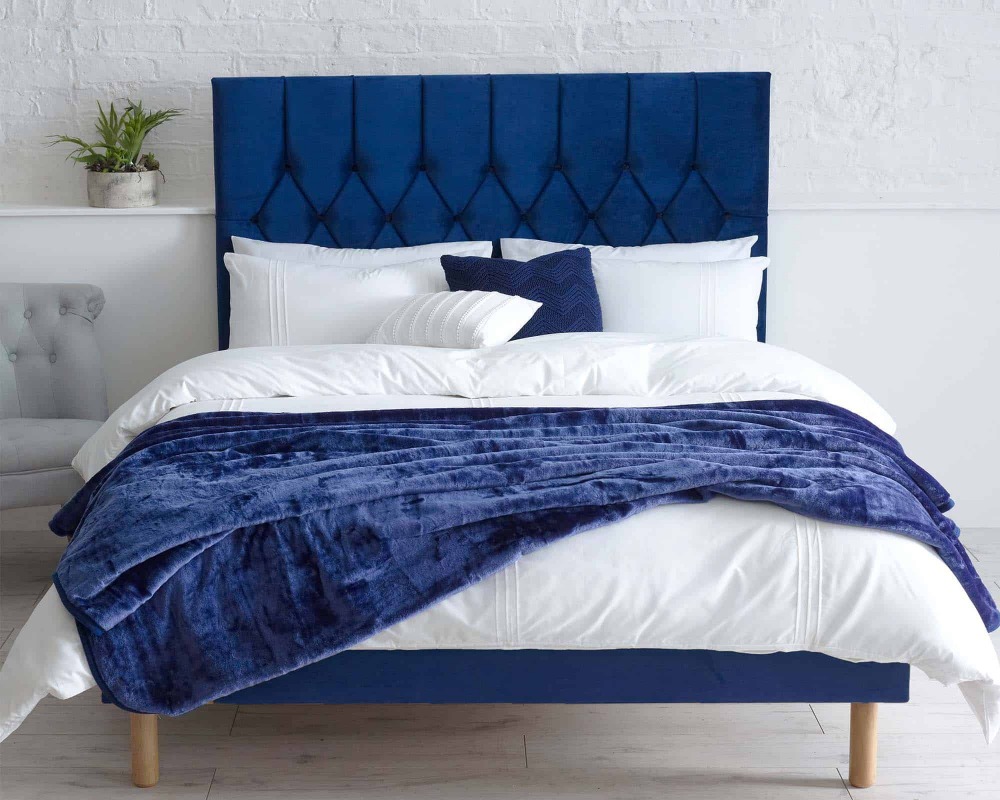 The easiest way to update your bedroom - a new headboard!